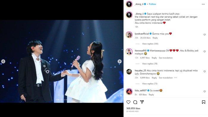 Profil DK iKON, Penyanyi Kpop yang Duet Bareng Lyodra Ginting dan Curi Perhatian Penonton